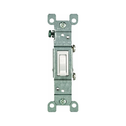 Leviton Toggle Single-Pole AC Quiet Switch, 15 Amp