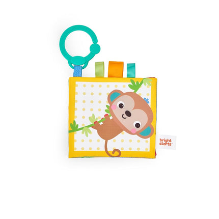 Bright Starts Safari Buddies Baby Soft Book Stroll
