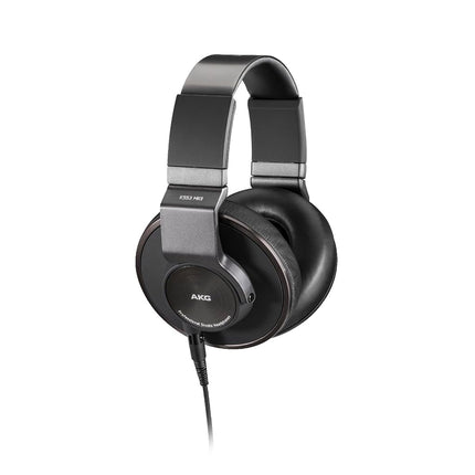 AKG Pro Audio K553 MKII Over-Ear, Closed-Back, Foldable Studio Headphones,Black