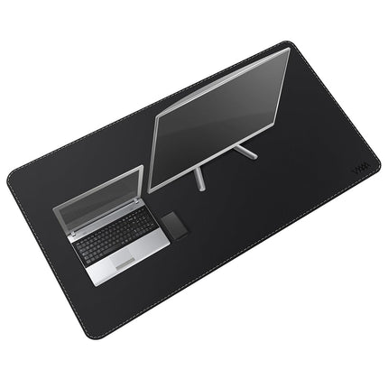 VYAAA Leather Desk Mat, 51''×27.5'' Large Mouse Pa