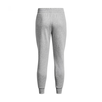 Under Armour Women's Rival Fleece Joggers, M Tall, (012) Mod Gray Light Heather / / White