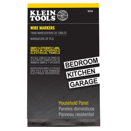 KLEIN TOOLS 56254 Wire Marker Book-Household Elect