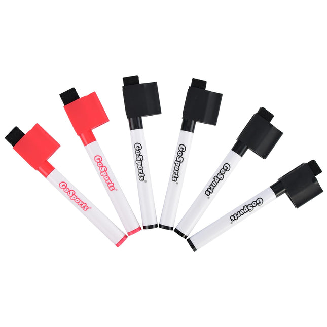 GoSports Dry Erase Coaches Board with 2 Dry Erase 