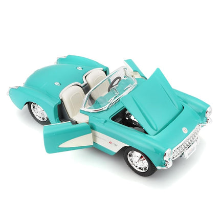 Maisto 1:24 SE 1957 Chevrolet Corvette - Turquoise
