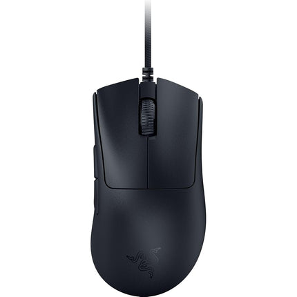RAZER DeathAdder V3 Wired Gaming Mouse: 59g Ultra Lightweight - Focus Pro 30K Optical Sensor Fast Switches Gen-3 8K Hz HyperPolling 6 Programmable Buttons Ergonomic Speedflex Cable Black