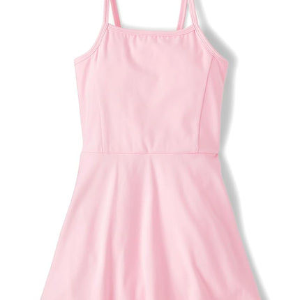 Robes de tennis athlétiques sans manches The Children's Place pour filles, Cameo, T-XL
