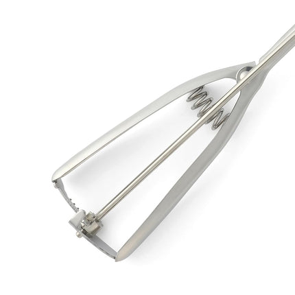 Martha Stewart Sprucedale 1.5" Stainless Steel Kitchen Ice Cream Scooper