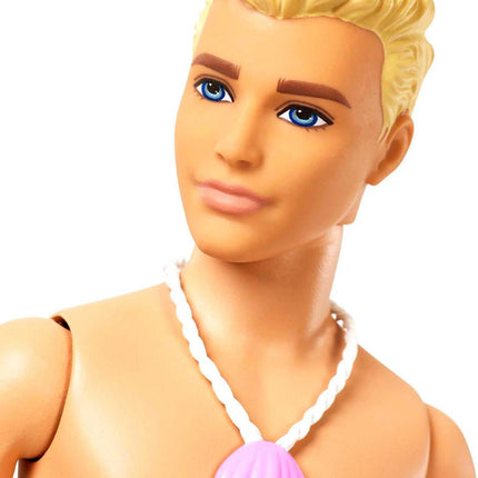 Muñeco Tritón de Barbie Dreamtopia, Cabello Rubio