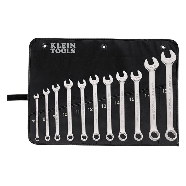 Metric Combination Wrench Set, 11-Piece Klein Tool