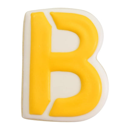 R&M International 1899 Deluxe 2.5" Alphabet Cookie Cutters, 26-Piece Set