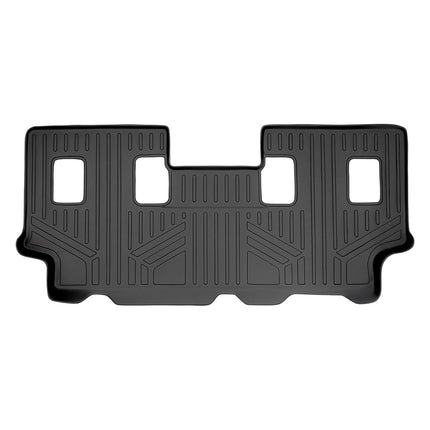 Tapis de sol SMARTLINER pour voiture, 3ème rangée, noir, compatible avec Expedition EL et Navigator L de 2007 à 2017 (avec banquette de 2ème rangée ou console de 2ème rangée)