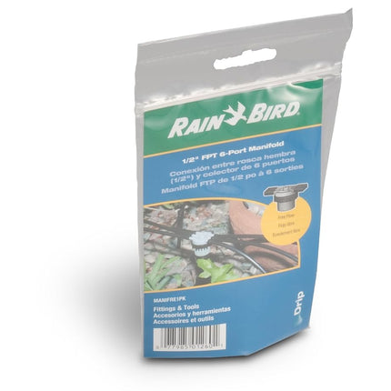 Rainbird 6 Port Free Flow Manifold MANIFRE1PK