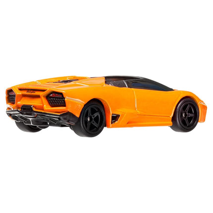 Hot Wheels Premium Car Culture Collectible Toy Car, 1:64 Scale Die-Cast Lamborghini Reventon Roadster, Exotic Envy Vehicle with Real Riders Tires, HKC76
