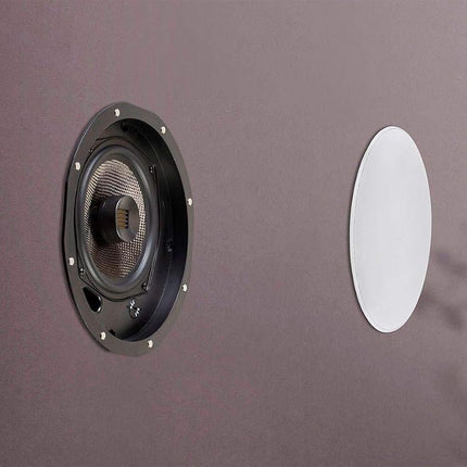 Monoprice Amber Ceiling Speakers 6.5-inch 2-way Carbon Fiber with Ribbon Tweeter (pair)