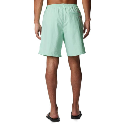 Columbia Pantalón corto de senderismo Backcast III Water para hombre, menta cay, M x 6L