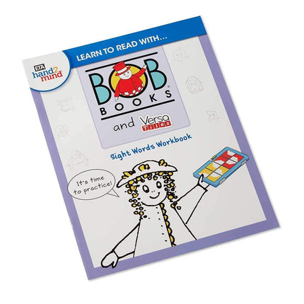 hand2mind Learn to Read with BOB Books & VersaTiles Sight Words Set, Early Reader Books for Kids Ages 4-6, 10 BOB Books, Workbook & Answer Case, Homeschool Kindergarten Supplies