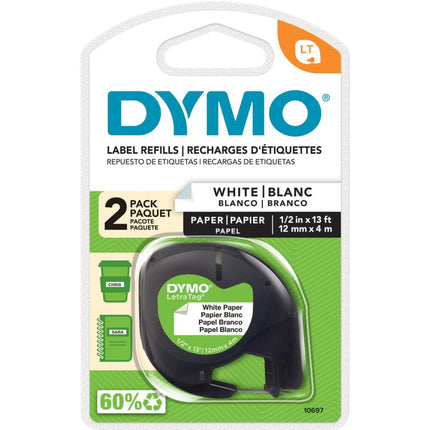 3 x DYMO LetraTag Labeling Tape for LetraTag Label