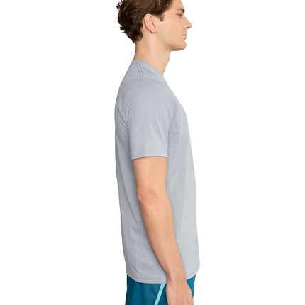 Under Armour Men's Sportstyle Logo Short Sleeve T Shirt, (037) Steel Light Heather / / White, XXXXXL