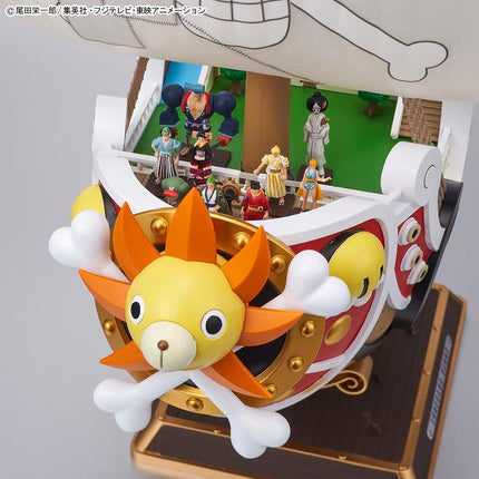 Bandai Hobby | Grand Ship Collection One Piece -Thousand Sunny Land of Wano Model Kit | Easy Snap-Fit Assembly | No Glue or Paint Required