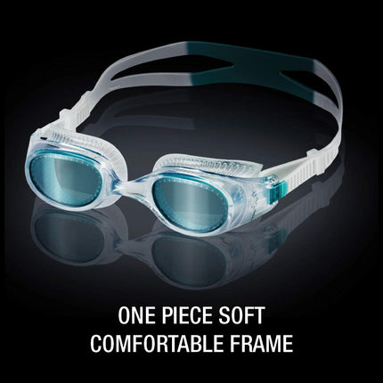 Speedo Hydrospex Classic Goggles, Smoke Ice, One Size