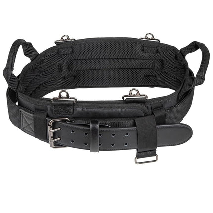 Klein Tools 55919 Tool Belt, Electrician Tool Belt for use with Modular Pouches from Klein Tools Click Lock Modular System, Size L