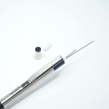 Zebra Pen Borrador de Lápiz Mecánico M-Refill, Blanco, Paquete de 7