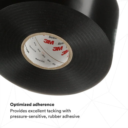 3M Scotchrap All-Weather Corrosion Protection Tape, 50, unprinted, black, 10 mil (0.25 mm), 2 in x 100 ft (50 mm x 30.5 m)