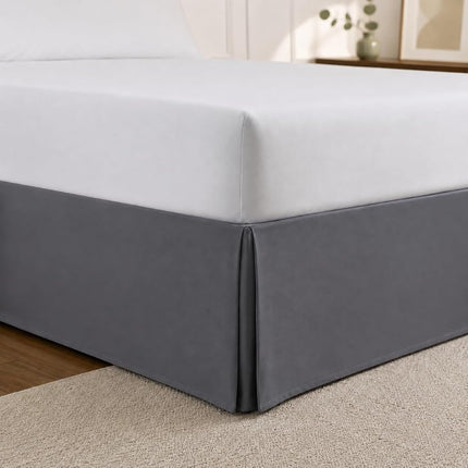Cathay Home Double Brushed Microfiber Pleated Easy