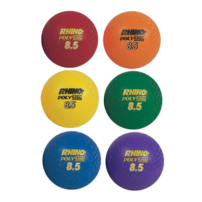 Champion Sports PX85SET Rhino Poly Playground Ball