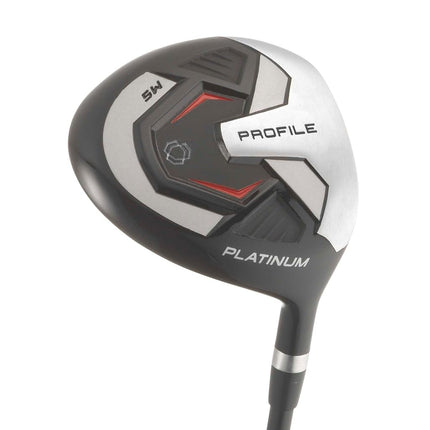 Wilson Golf Profile Platinum Package Set, Men's Right Handed, Regular Carry, Grey/Black
