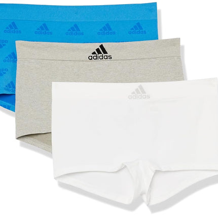 adidas Women's Seamless Boy Shorts Underwear 3-Pac