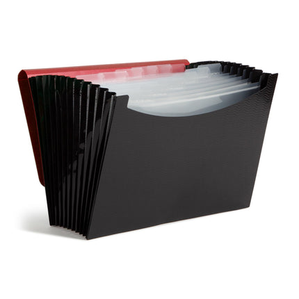 Smead Expanding File, 12 Pockets, Elastic Closure,