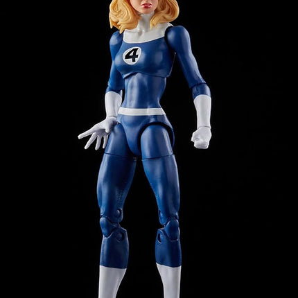 Marvel Hasbro Legends Series Retro Fantastic Four Marvel's Invisible Woman 6-inch Action Figure Toy, Includes 3 Accessories, Black