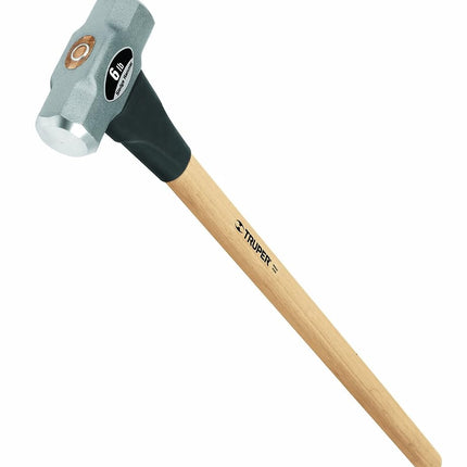 Truper 30916 6-Pound Sledge Hammer, Hickory Handle