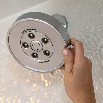 Speakman S-3010-E2 Neo Anystream Adjustable Shower Head for Stylish Bathroom Décor, Polished Chrome, 2 GPM