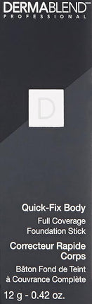 Dermablend Quick Fix Body Foundation Stick - Provides Natural, Non-Cakey Finish - Flawless Coverage For Skin Imperfection - Post Laser And Surgical Use - Long Lasting Coverage - 35C Caramel - 12 G