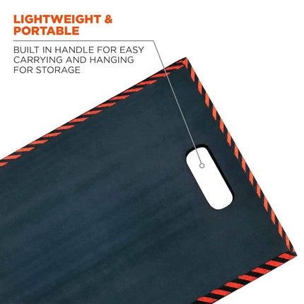 Ergodyne ProFlex 385 Kneeling Pad, Foam Knee Cushion, Water Resistant Kneeling Mat, 16" x 28" x 1"