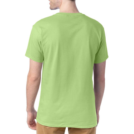 Hanes Men's 4 Pack Short Sleeve Comfort Soft T-Shirt, Lime, X-Large