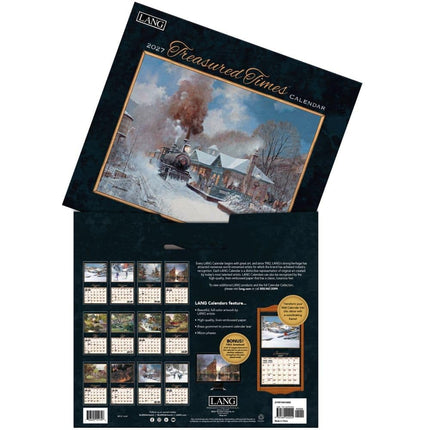 2027 Calendar LANG Treasured Times Deluxe Wall 27991001882