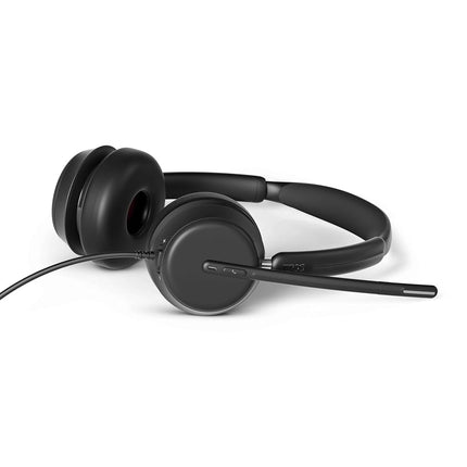 EPOS IMPACT 860 Dual-Sided Wired USB C and USB A Headset for PC with Noise-Canceling Mic, Super Wideband Audio, High-Performance Sound, Comfortable Fit for Business Calls & Office Use, Multi Compatibl