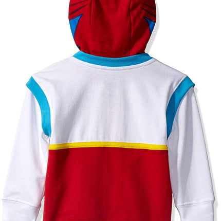 Sudadera con capucha de disfraz de Ryder de Paw Patrol Nickelodeon para niños pequeños, multicolor, 4T