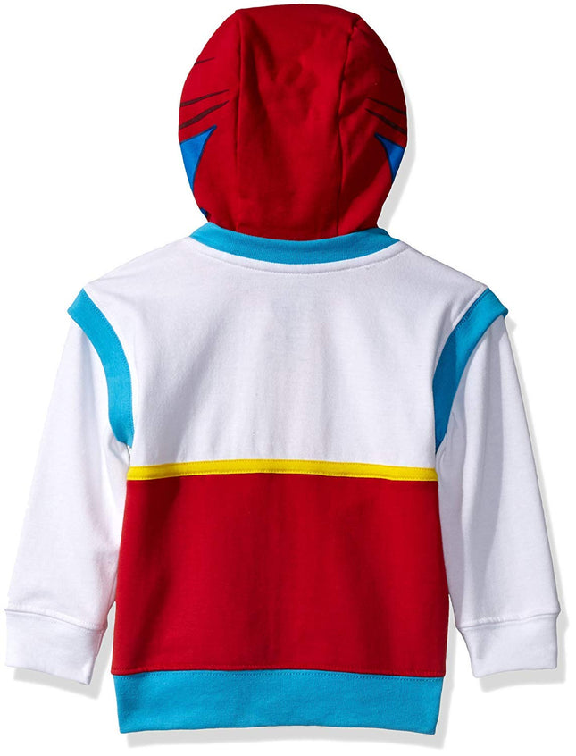Paw Patrol Nickelodeon Toddler Boys Ryder Costume Hoodie, Multi, 4T