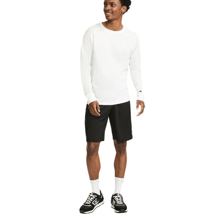 Champion Men's Sport, Moisture Wicking, Athletic, Gym Shorts (Reg. Or Big & Tall), Black C Logo, Large
