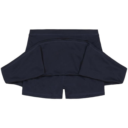 Nautica Girls' School Uniform Sensory-Friendly Performance Pleated Scooter, Navy, 7