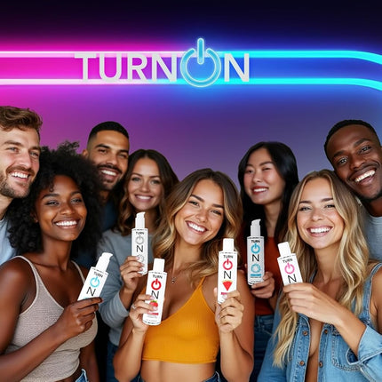 Turn On Water Based Sex Lube 32 Ounce Premium Personal Lubricant, Long Lasting Formula for Condom Safe Vegan Ph Balanced Hypoallergenic and Paraben Free Intimacy, Gel Lube for Men Women & Couples