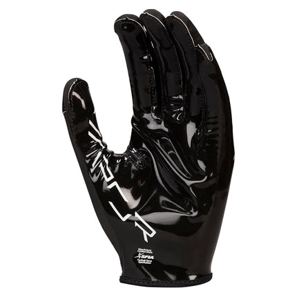 Nike Vapor Jet 8.0 Football Gloves (Black/Black/Black/White, XXX-Large)