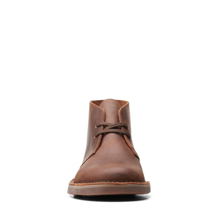 Clarks - Mens Bushacre 3 Boots, 9.5 UK Wide, Dark Brown Leather