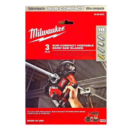 Milwaukee Alloy Steel 48-39-0572 18 TPI Sub-Compac