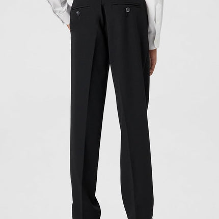 IZOD Boys' Big Bi-Stretch Flat Front Dress Pant, Black Twill, 16