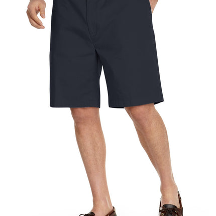 Nautica Men's Cotton Twill Flat Front Chino Short 